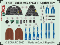 1/48 Eduard Spitfire Tr.9 SPACE 3Dl48246