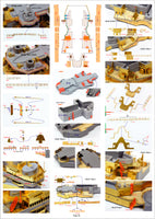 1/350 Pontos Model USS BB-63 Missouri Circa 1991 Detail Up Set 37018F1