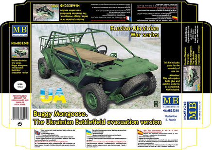 1/35 Master Box Russian-Ukrainian War Series Buggy Mongoose 35240
