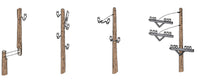 1/35 Italeri Telegraph Poles 0404