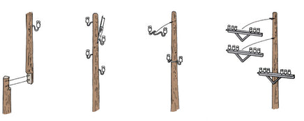1/35 Italeri Telegraph Poles 0404