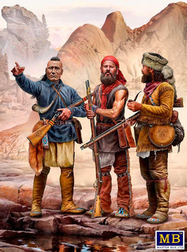 1/35 Master Box Indian Wars Series: XVIII Century Kit No. 5 The Mohicans 35232