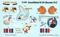 1/72 Lifelike Decals B-24 Liberator P-2 72-029