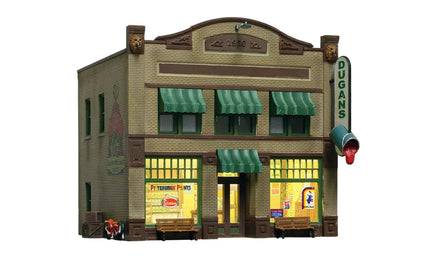 HO Woodland Dugan's Paint Store BR5053