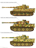1/35 Academy German Tiger-I Ver. Early "Operation Citadel" 13509