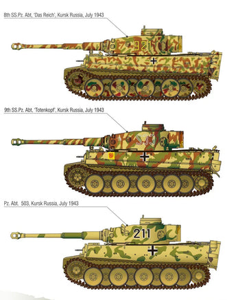 1/35 Academy German Tiger-I Ver. Early "Operation Citadel" 13509
