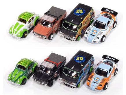 HO Auto World Pop Culture 2025 Electric Slot Cars (All 8) SC418