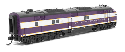N Broadway Ltd EMD E7A ACL 536 Purple & Silver, Paragon4 Sound/DC/DCC 8761
