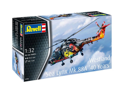 1/32 Revell Germany Westland Sea Lynx Mk.88A (40 Years Special Edition) 03806