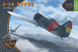 1/72 Clear Prop I-16 Type 5 (in the sky of Spain) 72023