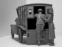 1/35 ICM WWI US Medical Personnel 4 Figures 35694