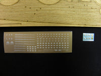 1/350 Pontos Model IJN Yamato Wooden Deck Set 1945 (New Tool) 35029WD1