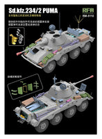 1/35 Ryefield Models Sd.Kfz.234/2 PUMA with Engine Parts 5110