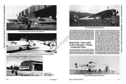 Kagero Publishing Pfalz - Fighter Aircraft from Rheinland the Wine Country Book 06007