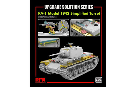1/35 Ryefield Models KV-1 Model 1942 Simplified Turret 2036