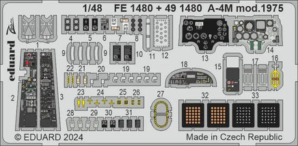 1/48 Eduard A-4M mod. 1975 Zoom set for MAGIC FACTORY FE1480