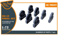 1/72 Clear Prop ZIS-5V Wheel Set A72181