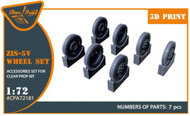 1/72 Clear Prop ZIS-5V Wheel Set A72181