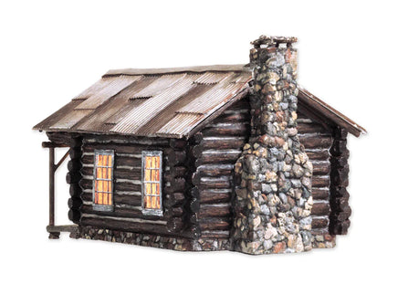 HO Woodland Cozy Cabin BR5071