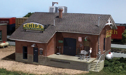 HO Woodland Chip's Ice House BR5028