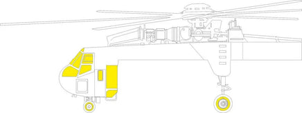1/32 Eduard Paint Mask for ICM CH-54A 1/35 JX307