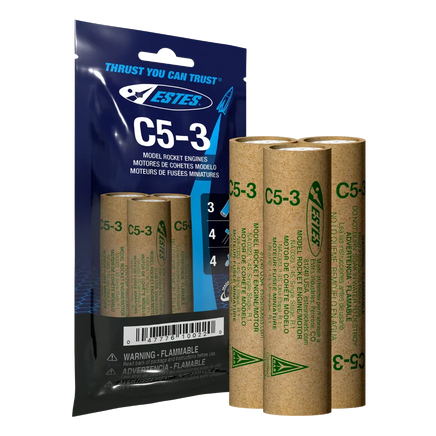 Estes Rockets C5-3 Engines 010022
