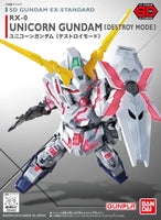 Bandai SDEX-Standard 05 Unicorn Gundam (Destroy Mode) 2688331