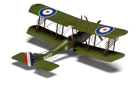 1/72 Airfix Royal Aircraft Factory BE2c Biplane Plastic Model Kit A02101F