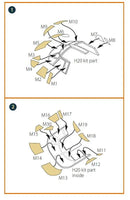 1/48 Clear Prop B-26B Double-Sided Painting Mask (ICM) 48048