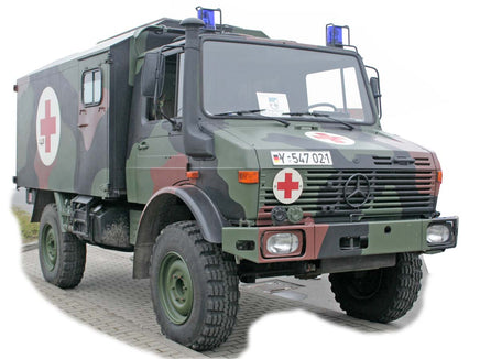 1/72 ACE Model Unimog U1300L 4x4 Krankenwagen Ambulance 72451