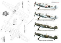 Kagero Publishing Messerschmitt Bf 109 E E-1/E-3/E-4/E-7 Models Book 07134