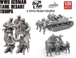 1/35 Border Model WWII German Tank Desant Troops BR005