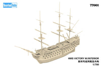 1/700 Neverland Hobby HMS Victory Sailing Ship w/Interior (DX Version) Plastic Model Kit 77001E