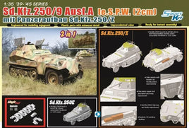1/35 Dragon Model Sd.Kfz. 250/9 Ausf. A (2cm KwK) Full Interior 2in1 6859