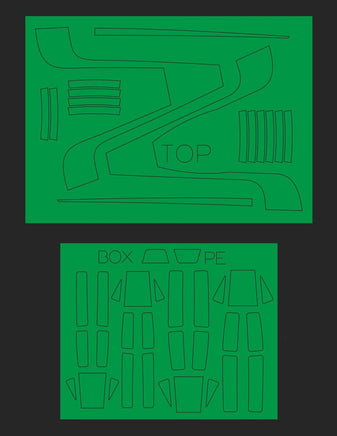 Green Strawberry BTL A-4 Y-Wing Paint Mask AM002