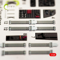 1/48 Kelik SBD-4 Dauntless interior 3D decals for Hasegawa kit K48039