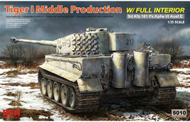1/35 Ryefield Models Tiger I Middle Production w/Full Interior 5010