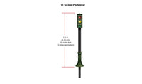 O Woodland Pedestal Traffic Lights 5664