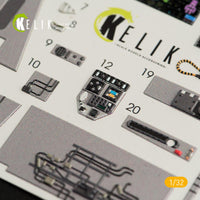 1/32 Kelik F-35C - Interior 3D Decal for Trumpeter kit K32009