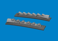 1/48 Eduard P-40 Cold Weather Exhaust Stacks Rounded Print Brassin 6481099
