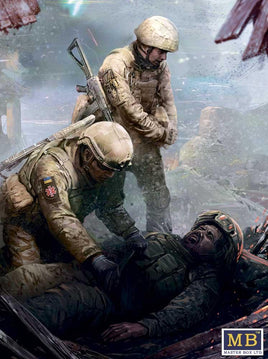 1/35 Master Box Russian-Ukrainian War Series: Kit No. 8 Ukrainian Military Medics 35231