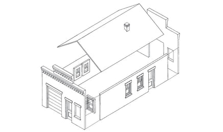 HO DPM Schultz's Garage 20100