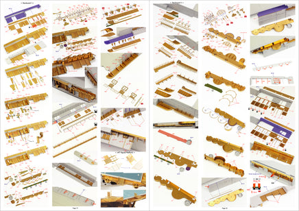 1/200 Pontos Model USS CV-6 Enterprise 1942 Detail Up Set (Blue Deck) 27010FB