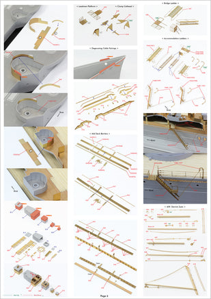 1/200 Pontos Model HMS Hood 1941 Detail Up Set 23009F1