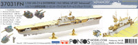 1/350 Pontos Model USS CV-6 Enterprise 1942 Detail Up Set (Teak Tone Deck) 37031FN