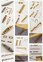 1/200 Pontos Model HMS Nelson Detail Up Set 23006F1