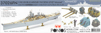 1/350 Pontos Model USS BB-63 Missouri 1945 Detail Up Set "Advanced" (Teak Tone) 37026FN