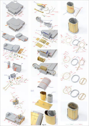 1/200 Pontos Model HMS Hood 1941 Detail Up Set 23009F1