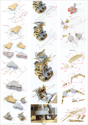 1/200 Pontos Model HMS Hood 1941 Detail Up Set 23009F1