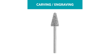 Dremel 5/16" Structured Tungsten Carbide Carving Bit 9934